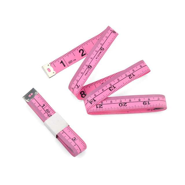 Custom length logo printing soft measuring tape measure double scale body  sewing tape measure 150 cm